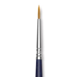 Escoda Chronos Brush - Long Handle, Round, Size 1, close-up
