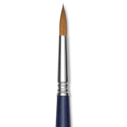 Escoda Chronos Brush - Long Handle, Round, Size 10, close-up