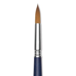 Escoda Chronos Brush - Long Handle, Round, Size 12, close-up