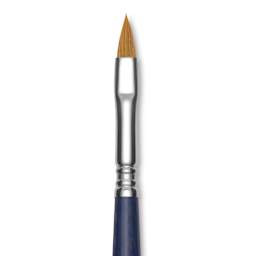 Escoda Chronos Brush - Long Handle, Filbert, Size 8, close-up