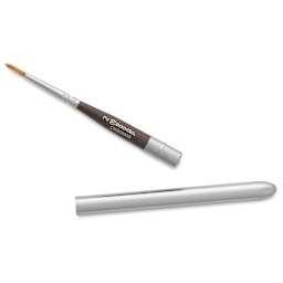Escoda Chronos Synthetic Blend Travel Brush - Round, Size 2, handle separated from the brush