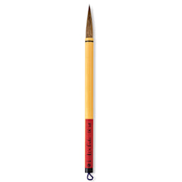 Yasutomo Wa Fude Calligraphy Brush - WF5, Hanamichi short handle