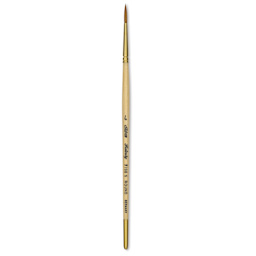Silver Brush Silver Kolinsky Red Sable Brush - Short Handle, Round, Size 4