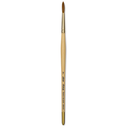 Silver Brush Silver Kolinsky Red Sable Brush - Short Handle, Round, Size 7
