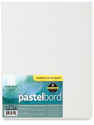 Ampersand Pastelbord - White panel shown with label