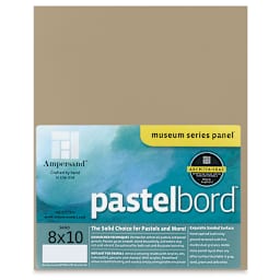 Ampersand Pastelbord Panel - 8" x 10", 1/8" Profile, Sand