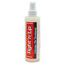 Tight'N'Up Liquid Canvas Retensioner - Front view of bottle
