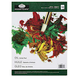 Royal & Langnickel Oil Artist Pads - Front cover of Pad
