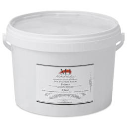 Michael Harding Non-Absorbent Acrylic Primer - Clear, 1 Liter, Bucket - front