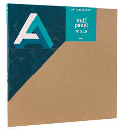 Art Alternatives MDF Panel - 10" x 10", front of packaging