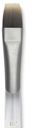 Princeton Glacier Series 4950 Synthetic Brushes - Closeup of Wash brush