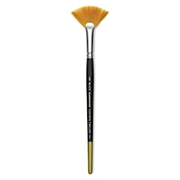 Blick Masterstroke Golden Taklon Brush - Fan, Short Handle, Size 6