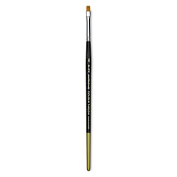 Blick Masterstroke Golden Taklon Brush - Chisel Blender, Short Handle, Size 4