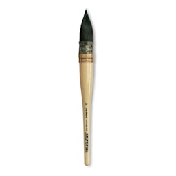 Da Vinci Petit Gris Pur Blue Squirrel Brush - Quill, Short Handle, Size 12