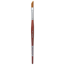 Da Vinci Cosmotop Spin Brush - Slanted Liner, Short Handle, Size 10