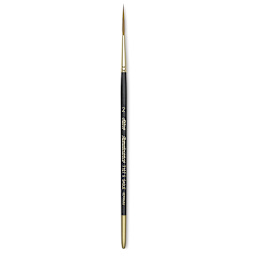 Silver Brush Renaissance Red Sable Brush - Script Liner, Short Handle, Size 2