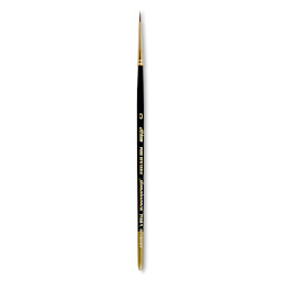Silver Brush Renaissance Red Sable Brush - Round, Short Handle, Size 0
