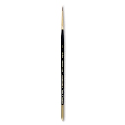 Silver Brush Renaissance Red Sable Brush - Round, Short Handle, Size 2