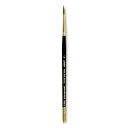 Silver Brush Renaissance Red Sable Brush - Round, Short Handle, Size 4