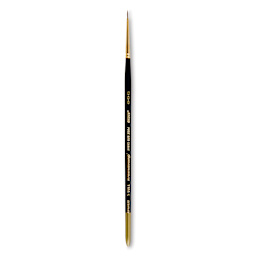 Silver Brush Renaissance Red Sable Brush - Round, Short Handle, 3/0