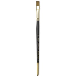 Silver Brush Renaissance Red Sable Brush - Bright, Short Handle, Size 8