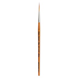 Silver Brush Golden Natural Brush - Script Liner, Short Handle, Size 2