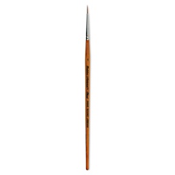 Silver Brush Golden Natural Brush - Round, Short Handle, Size 1
