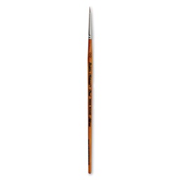 Silver Brush Golden Natural Brush - Round, Short Handle, 2/0