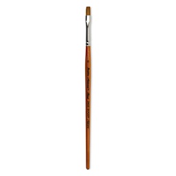 Silver Brush Golden Natural Brush - Shader, Short Handle, Size 6