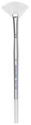 Silver Brush Silverwhite Synthetic Brush - Fan, Short Handle, Size 4