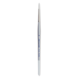 Silver Brush Silverwhite Synthetic Brush - Round, Short Handle, Size 6