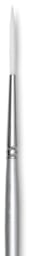 Silver Brush Silverwhite Synthetic Brush - Script Liner, Short Handle, Size 4 close up