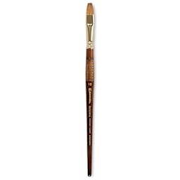 Escoda Reserva Kolinsky-Tajmyr Sable Brush - Bright, Short Handle, Size 10 