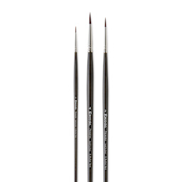 Escoda Signature Brush Set - Guillermo Munoz Vera, brushes out of packaging