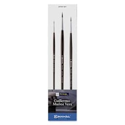 Escoda Signature Brush Set - Guillermo Munoz Vera, front of the packaging