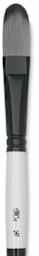 Winsor & Newton Artists' Acrylic Brushes - Closeup of Filbert, Long Handle