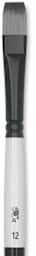 Winsor & Newton Artists' Acrylic Brushes - Closeup of Bright, Long Handle