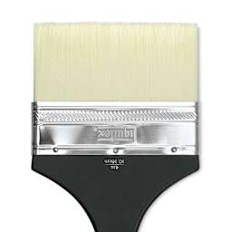 Liquitex Freestyle Brush - Broad Flat, Short Handle, 4", close-up