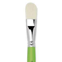 Liquitex Freestyle Detail Brush - Filbert, Long Handle, Size 12, close-up