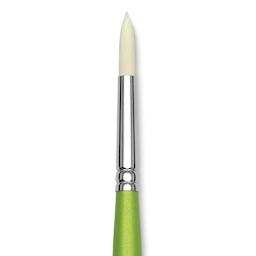 Liquitex Freestyle Brush - Round, Long Handle, Size 4, close-up