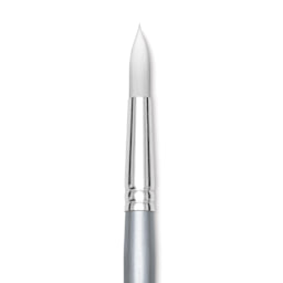 Liquitex Basics Synthetic Brush - Round, Long Handle, Size 12, close-up