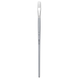 Liquitex Basics Synthetic Brush - Flat, Long Handle, Size 6