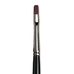 Da Vinci Top Acryl Synthetic Brush - Bright, Short Handle, Size 2 close up