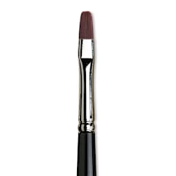 Da Vinci Top Acryl Synthetic Brush - Bright, Short Handle, Size 4 close up