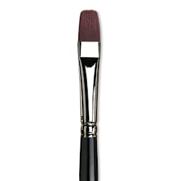 Da Vinci Top Acryl Synthetic Brush - Bright, Short Handle, Size 14 close up