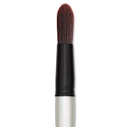 Simply Simmons XL Stiff Synthetic Brush - Round, Size 40 close up