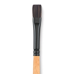 Princeton Catalyst Polytip Brush - Bright, Size 2, Short Handle close up