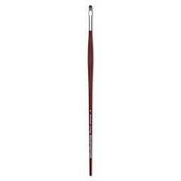Da Vinci College Synthetic Brushes - One Filbert brush shown vertically