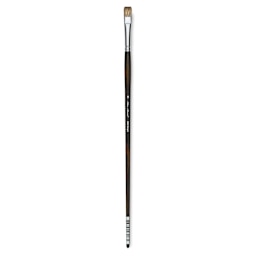 Silver Brush Monza Synthetic Mongoose Artist Brush - Long Handle, Bright, Size 8