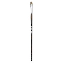 Silver Brush Monza Synthetic Mongoose Artist Brush - Long Handle, Bright, Size 10